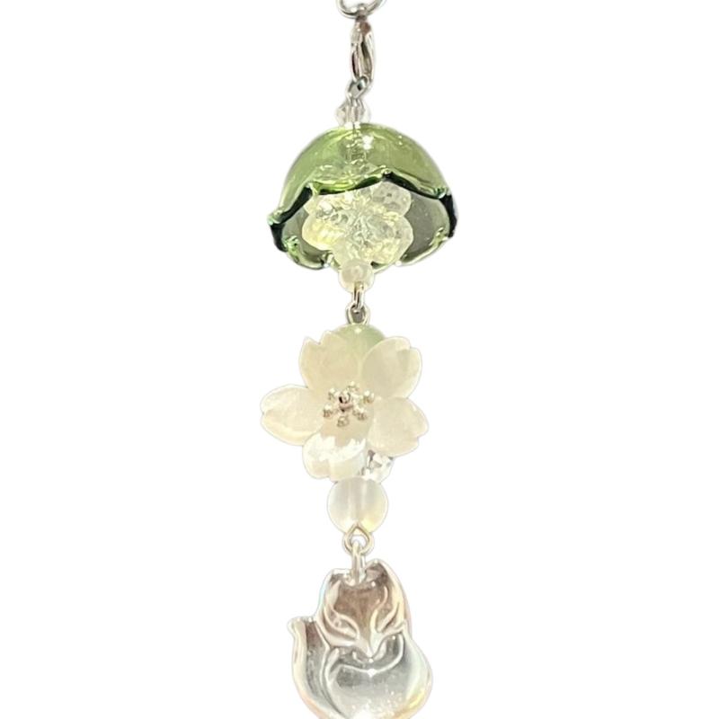 Unique Designs Beaded Phone Charm Stylish Handmade Phone Cord Phone Lanyard Charm For Commuting And Social Event