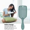 Hollow Hair Brush Detangling Wet Dry Use Fast Blow Drying Curved Hair Styling Comb for Women Men