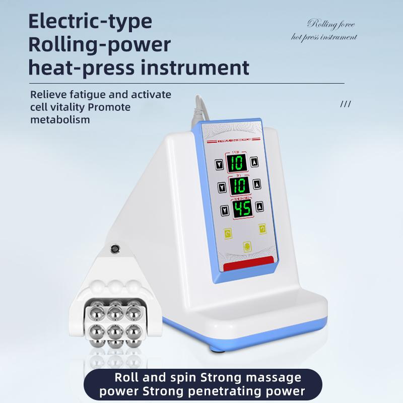 3-in-1 EMS Massage Roller Microcurrent Heating Vibration Body Shaping Weight Loss Professional Fatigue Relief Device