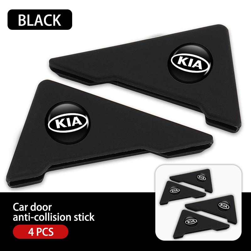 GWXN5 Silicone Car Door Corner Protective Cover Anti-Scratch Sticker For KIA Cerato Soul Venga Forte Spectra Sedona Niro Cadenza
