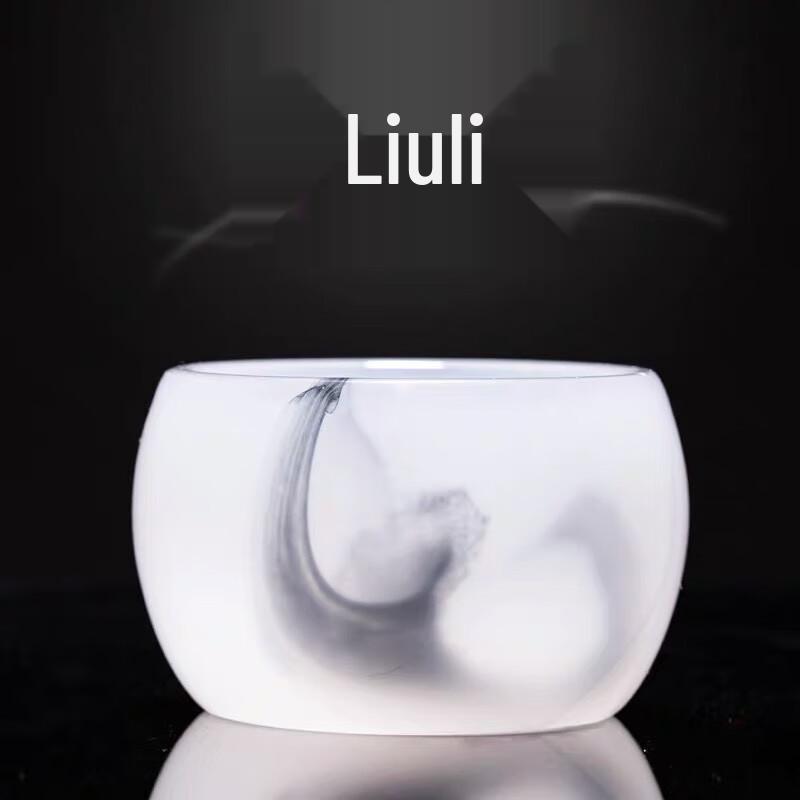Chaxun Liuli Zen Meditation Teacup Set