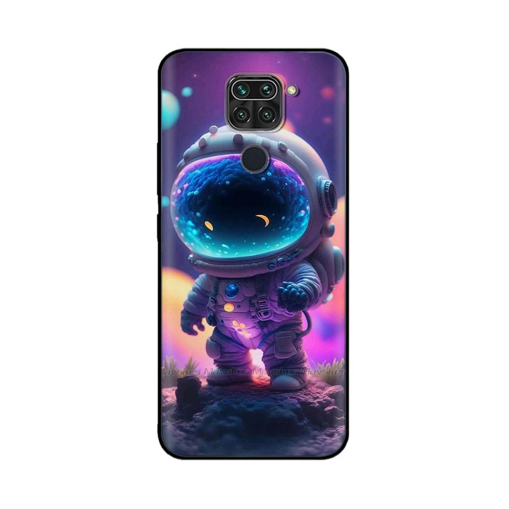 Cute Panda Back Cover For Redmi Note 9 Case For Xiaomi Redmi Note 9 Cases Note9 Soft Liquid Silicone Full Coverage Phone Case