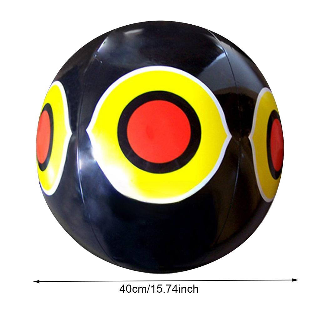 40CM Scare Eye Balloons Visual Deterrent Bird Repellent Scare Eye Balloons Pigeons Woodpecker Bird Repellent for Garden Outdoors