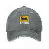 AGIP Oil Company Vintage Italy Baseball Cap Luxury Man Cap Sunscreen Fun Hats Golf Cap Womens Mens