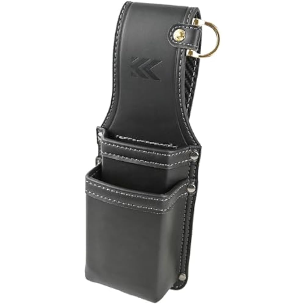 Fujiya (Fujiya) 2-Stage Crimping Holder, Large, Black Gold, AH-14BG, Lightweight, Under Fire, Lon...