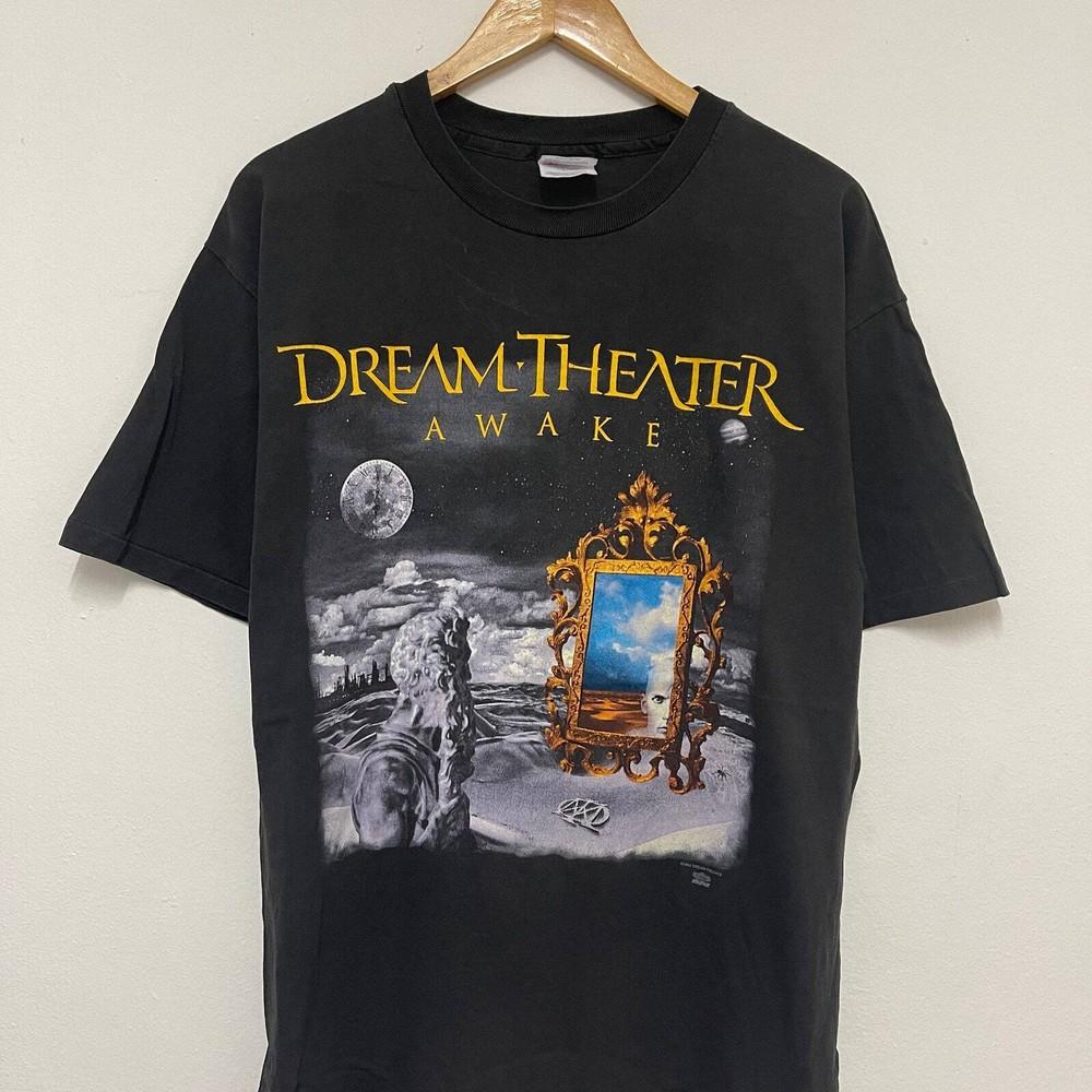 Vintage 90s Dream Theater “ Awake 1995 Progressive Metal TShirt Rock Tee To Unisex T-Shirt XXXXL