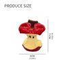 Hygienic Ceramic Toothbrush Stand With 4 Compartments  Fruit Core Theme Bathroom Storage Rack Pen Holders Organizers