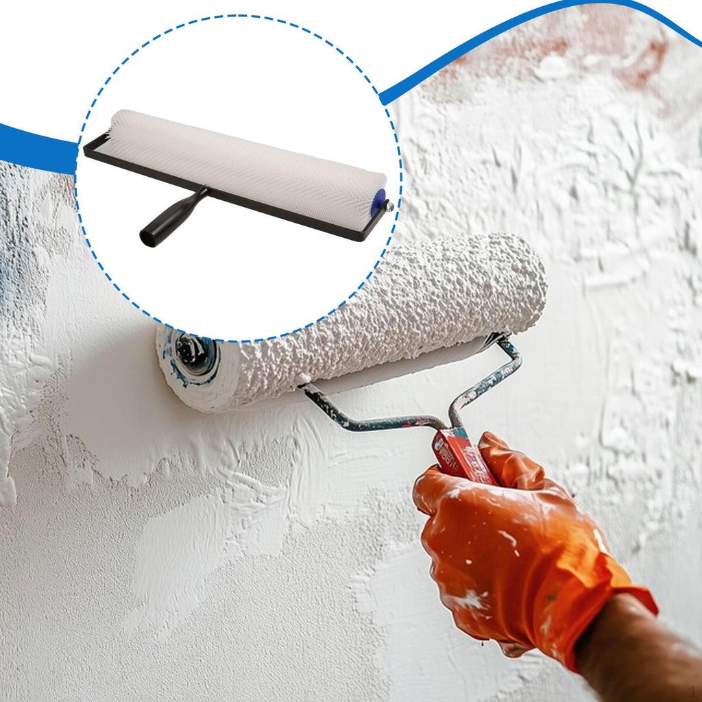 Roller for Interior Paint Application, Cement Leveling Tool