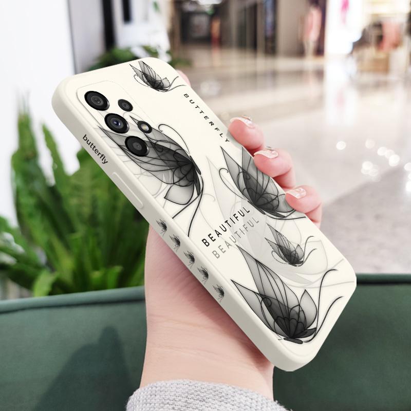 

Ethereal Butterfly Phone Case For Samsung Galaxy A73 A53 A33 A23 A13 A72 A52 A52S A32 A22 A12 A71 A51 A31 A21S 4G 5G Cover Samsung A52