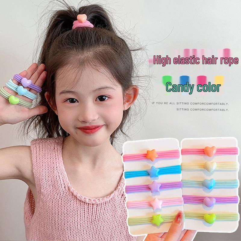 Colorful Ponytail Hair Tie for Girls
