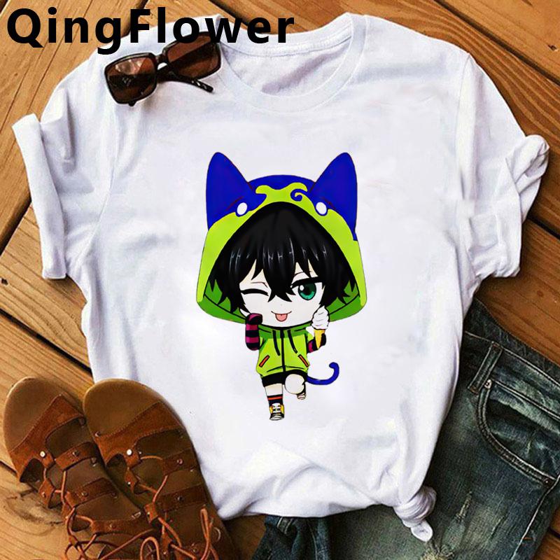 Sk8 The Infinity Skateboard Boys Skate Infinity T-Shirt Female Kawaii Print Couple Graphic Tees Women T Shirt Harajuku Kawaii