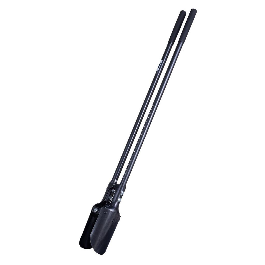 Post Hole Digger with Carbon Steel Handle Scale Marks 57.5" Hole Digger