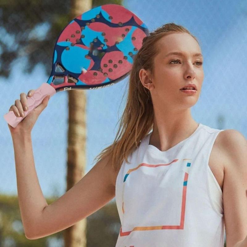 Silicone Undergrip Handle Silicone Pickleball Paddle Grip Cover Padel Accessories Non-Slip Reusable Pickleball Racket Overgrip