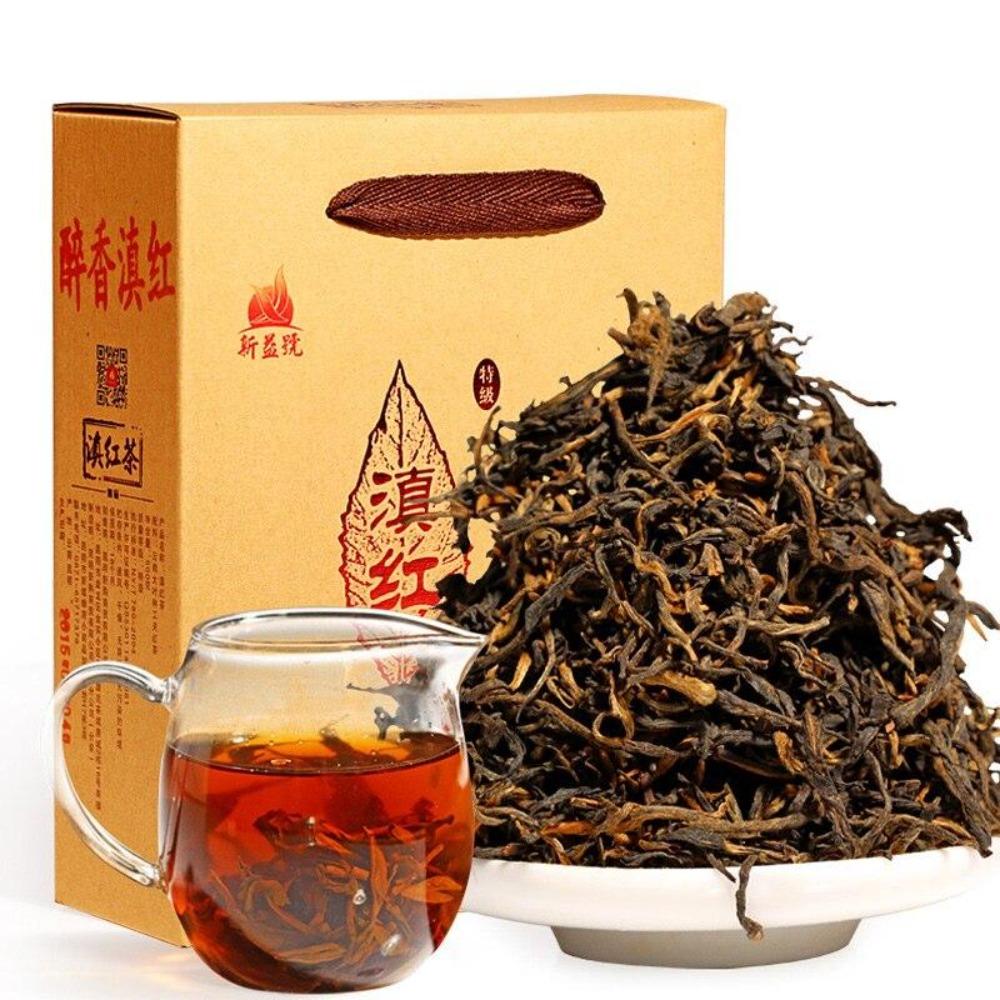 2023 Fengqing High Mountain Dianhong Black Tea Rich Aroma Loose Leaf 500g