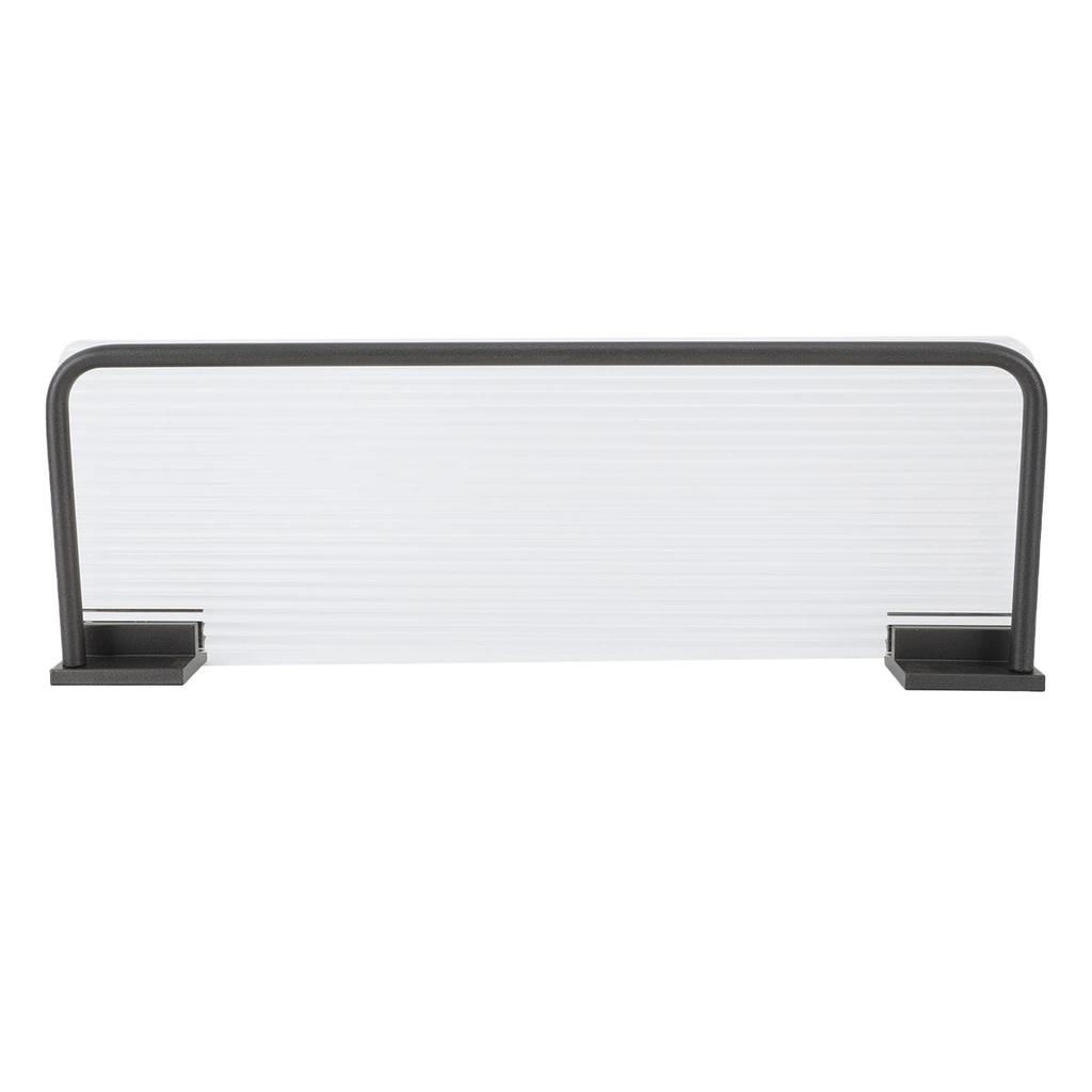 Floating Shelf Space Aluminum Acrylic Wall Mounted Decorative Storage Shelf for Kitchen Bathroom