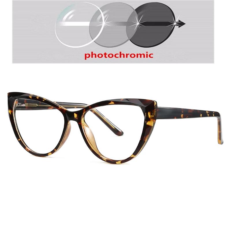 

Леопардовая оправа кошачий глаз близорукие очки для женщин TR90 анти-синие лучи минус градус очки по рецепту 0-0,5-0,75 до-6 Myopia -6.0