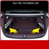 For BYD Seal 6 DMI sedan 2026 2027 Car Boot Mat Rear Trunk Liner Cargo Leather Floor Carpet Tray Protector Accessories Mats