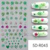 Nail Art Stickers Romantic Valentine's Day Mini Colorful Heart Embossed Three-dimensional Adhesive Nail Stickers
