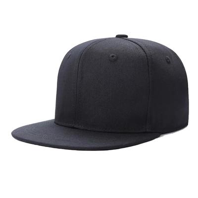 Solide Hip-Hop-Kappe für Männer Snapback-Hut Damen-Baseballkappen Verstellbarer Flacher Schirm Visier Einfach Jungen und Mädchen Street Dance