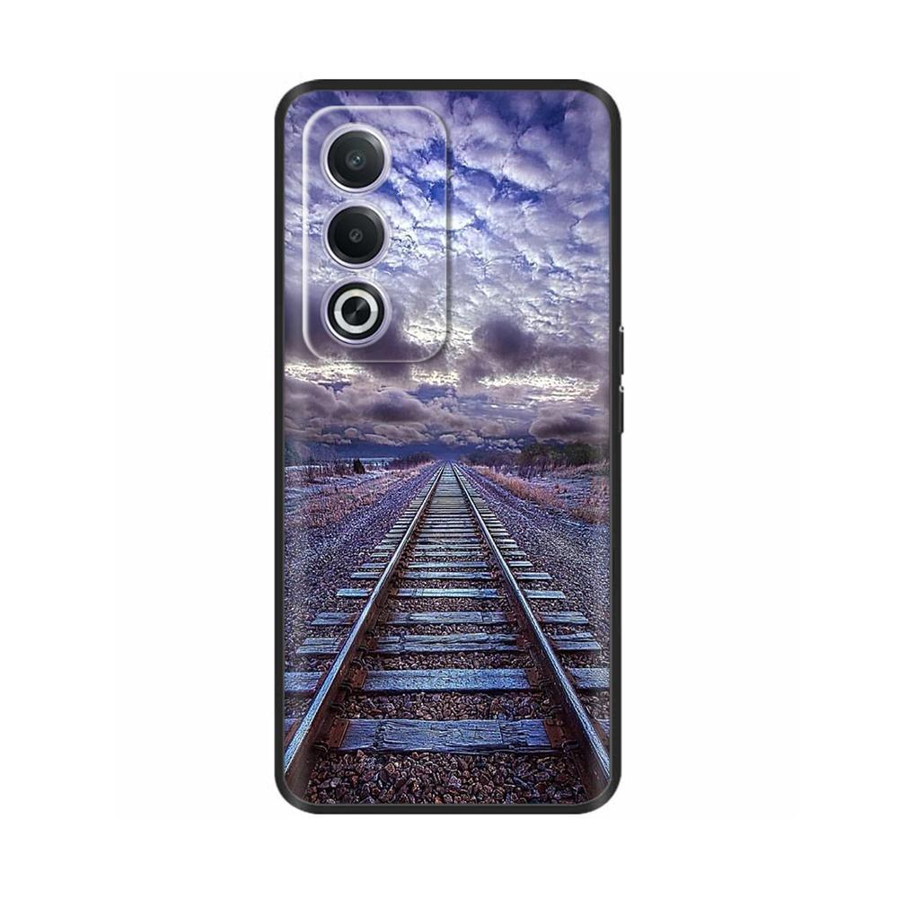 For OPPO A80 A3 Pro 5G Case For Oppo A3 Energy Cover TPU Phone Cases Cartoon Soft Liquid Silicone Case For Oppo A80 K12x A3 Pro