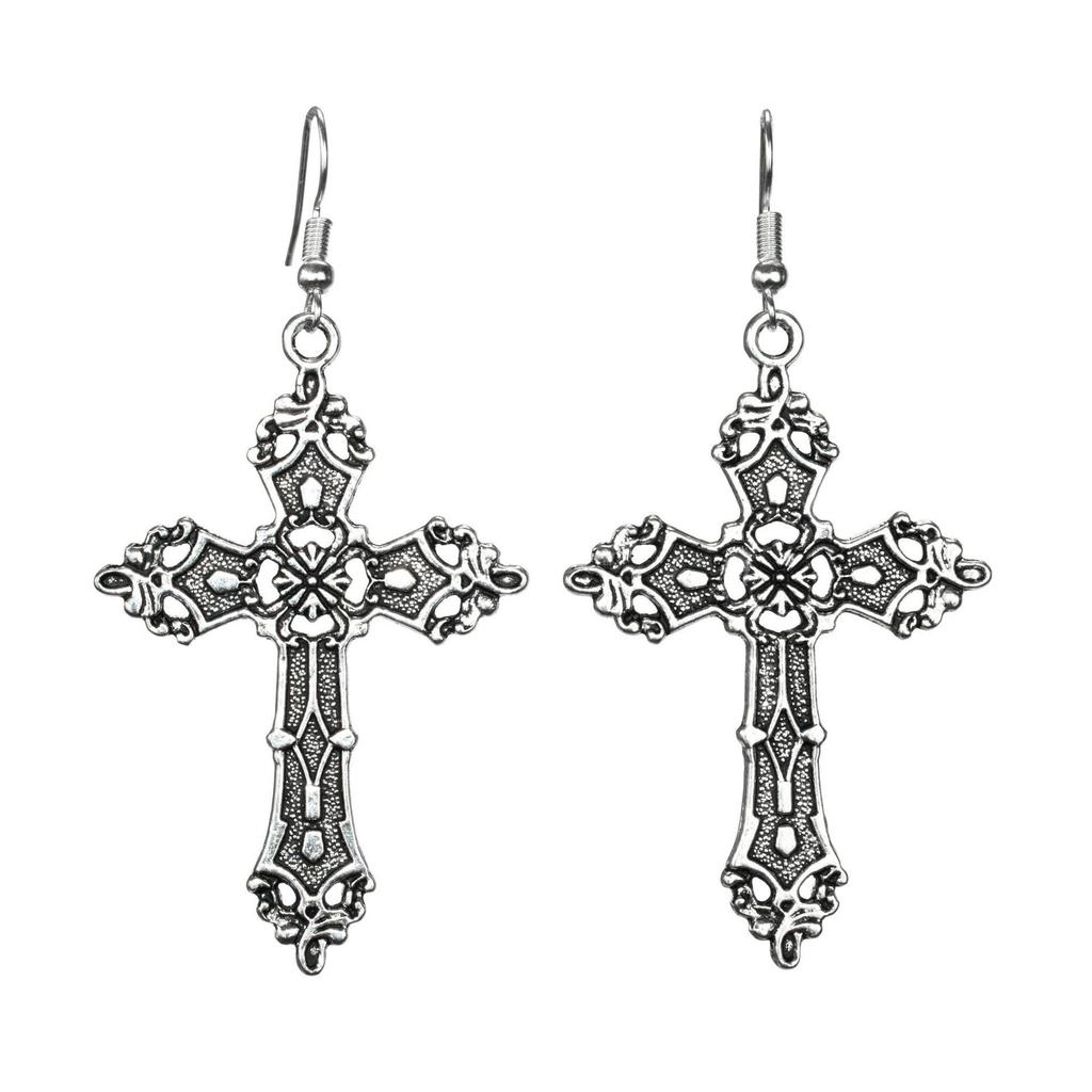 Retro Gothic Halloween Punk Earrings: European & American Style