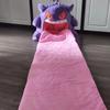 Pokemon Gengar Peluche Lingua Grande Periferica Anime Gengar Taglia Grande Cuscino per Dormire Coperta Nap a Doppio Uso Giocattolo di Peluche Imbottito