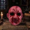 Scary Horror Masks Halloween Doll Face Mask, Ghost Head Prop for Haunted House Cosplay, Terrifying Party Mask Lightweight Plastic Adults, Adjustable