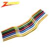 28mm CNC Tapered Off-road Motorcycle Handlebars with Chest Guard & Colored Accessories