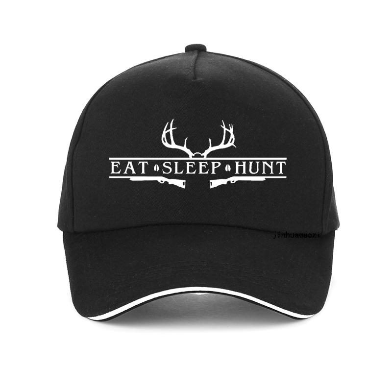 Mysterious Eat Sleep Hunting Deer Men Hat Outdoor Hunting Dad Hats Extreme Movement Baseball Cap Adjustable Snapback Caps Gorro