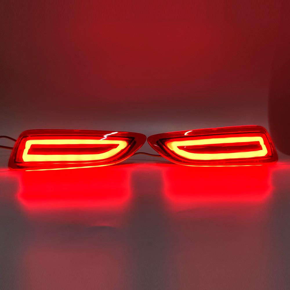 

Задний фонарь YCL для Toyota Corolla 2011-2013 задний бампер: Индикатор тормоза/движения. Red Left