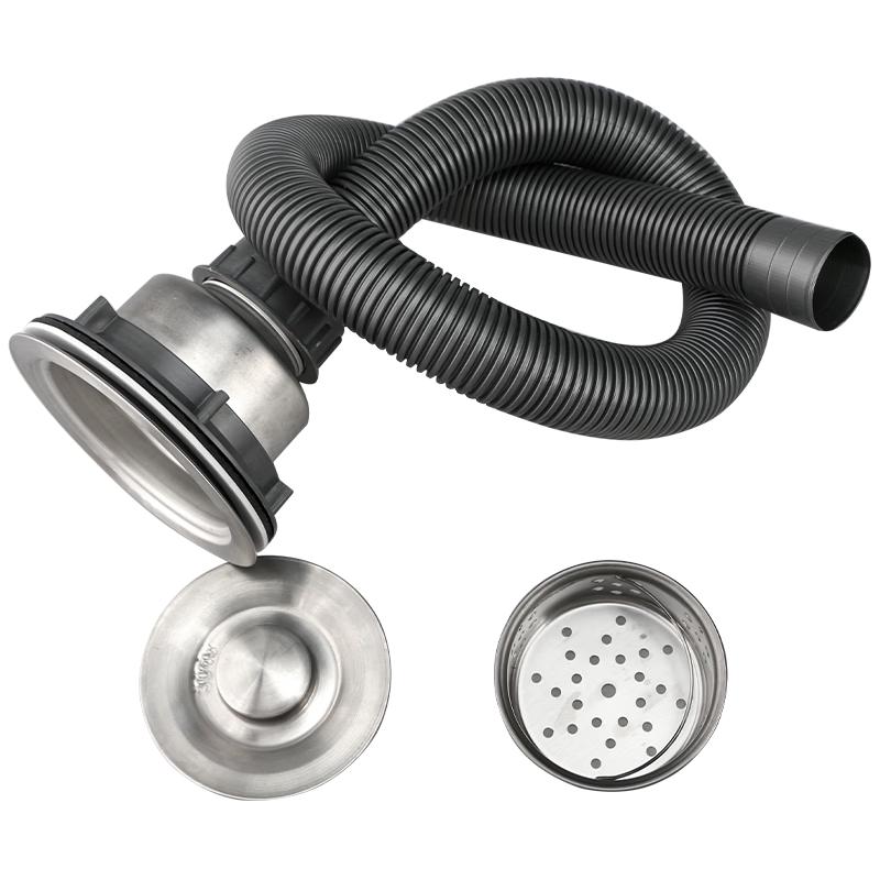 Kitchen Single Sink Drain Pipe Kit