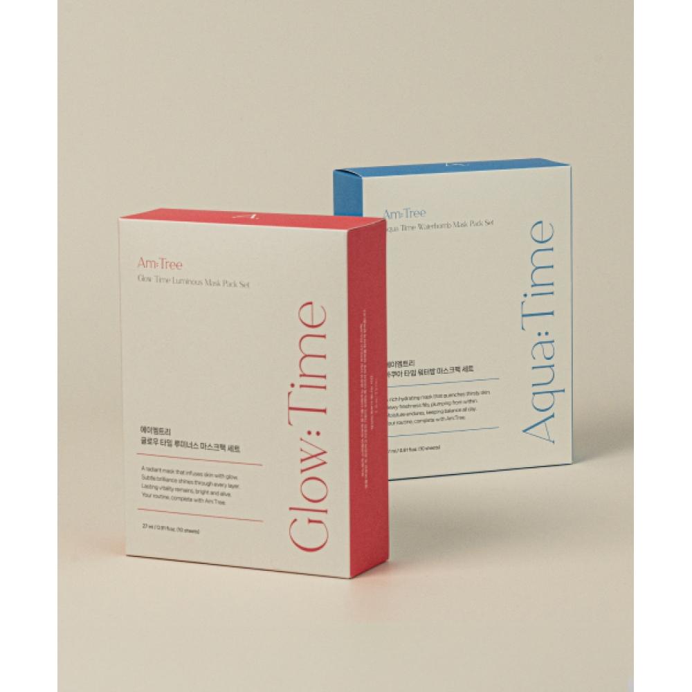 Amtree Highly Moisturizing Essence Balance Mask Attached Sheet 27ml 10 Sheets 4 Types  Moisture Calming Whitening Radiance 