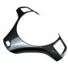 1 PCS Car Steering Wheel Trim For BMW 3 Series E90 E91 E92 E93 2005-2012 Car Steering Wheel Cover Decoration Frame Carbon Fiber