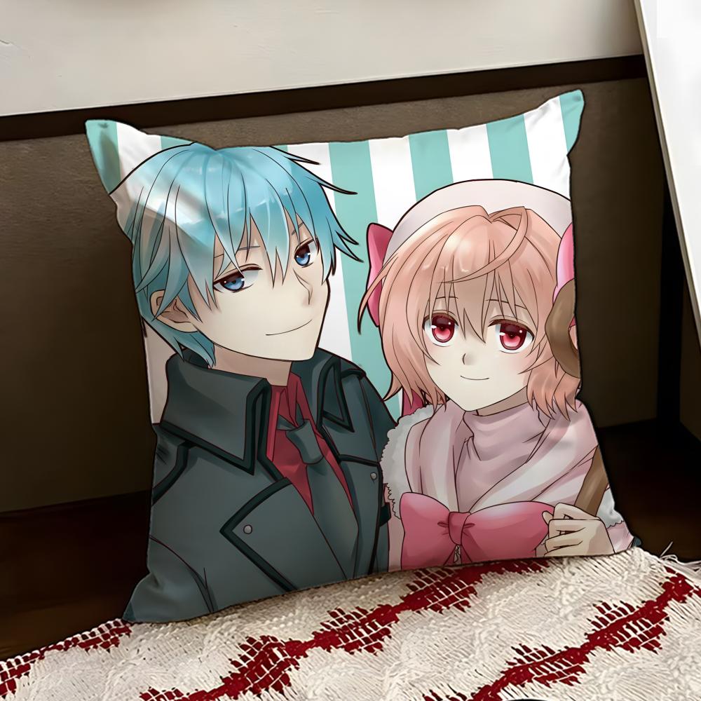Anime  RRMMJ Cushion Cover Reversible Soft Durable Pillow Cover Home  Car MultiScene Use for Daily Comfort