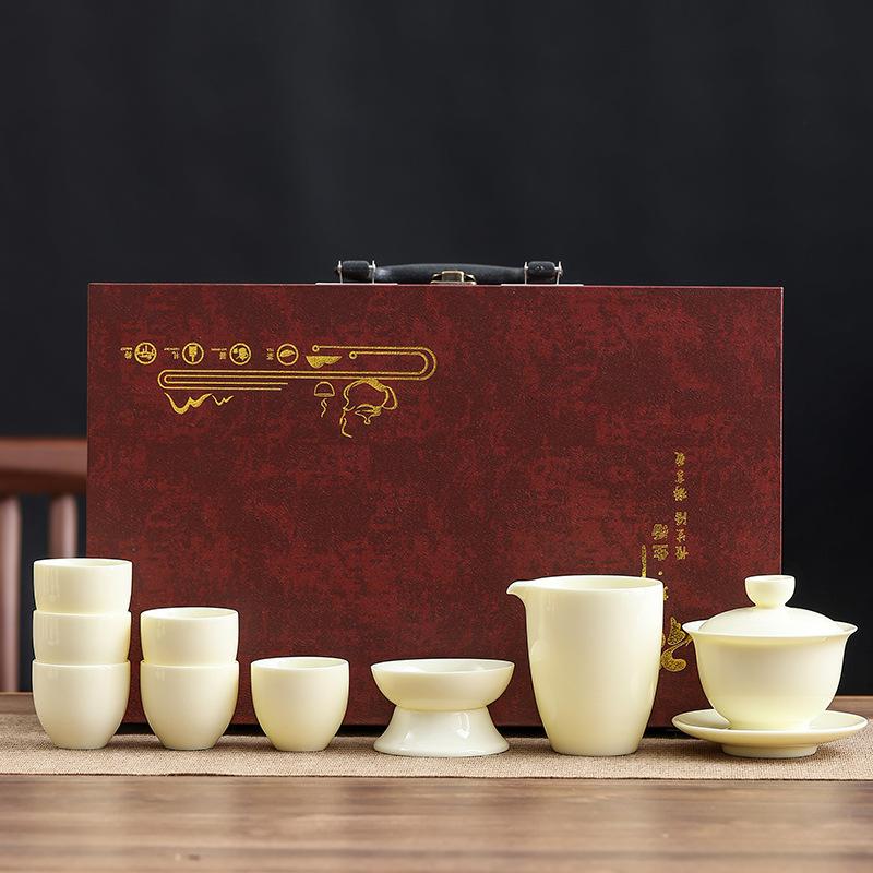 Huangshi Suzai Jade Porcelain Kung Fu Tea Set Business Company
