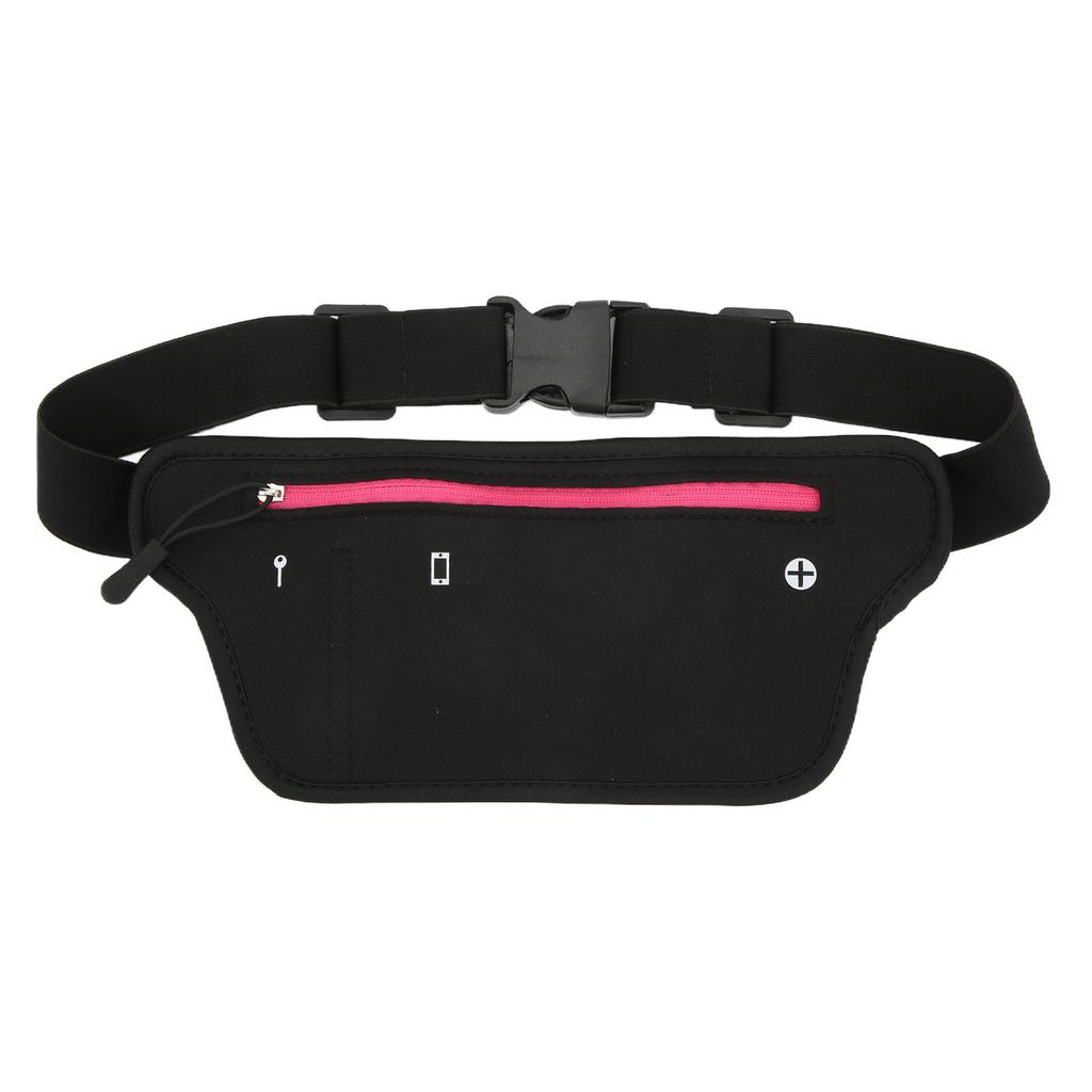 Waist Pack Neoprene Running Waist Bag with Elastic Waistband for Men Women