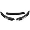 Front Lip Splitter for Modified Elantra 2016-2020: Three-Section Body Kit Bumper Chin