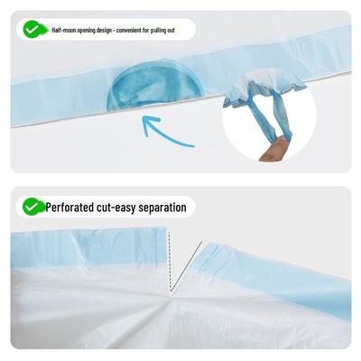 Disposable Drawstring Cat Litter Box Liners & Cleaning Bags