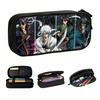 Sakata Gintoki Gintama Katsura Kotarou Pencil Case for Boys Girls Takasugi Shinsuke Pen Box Bag School Accessories