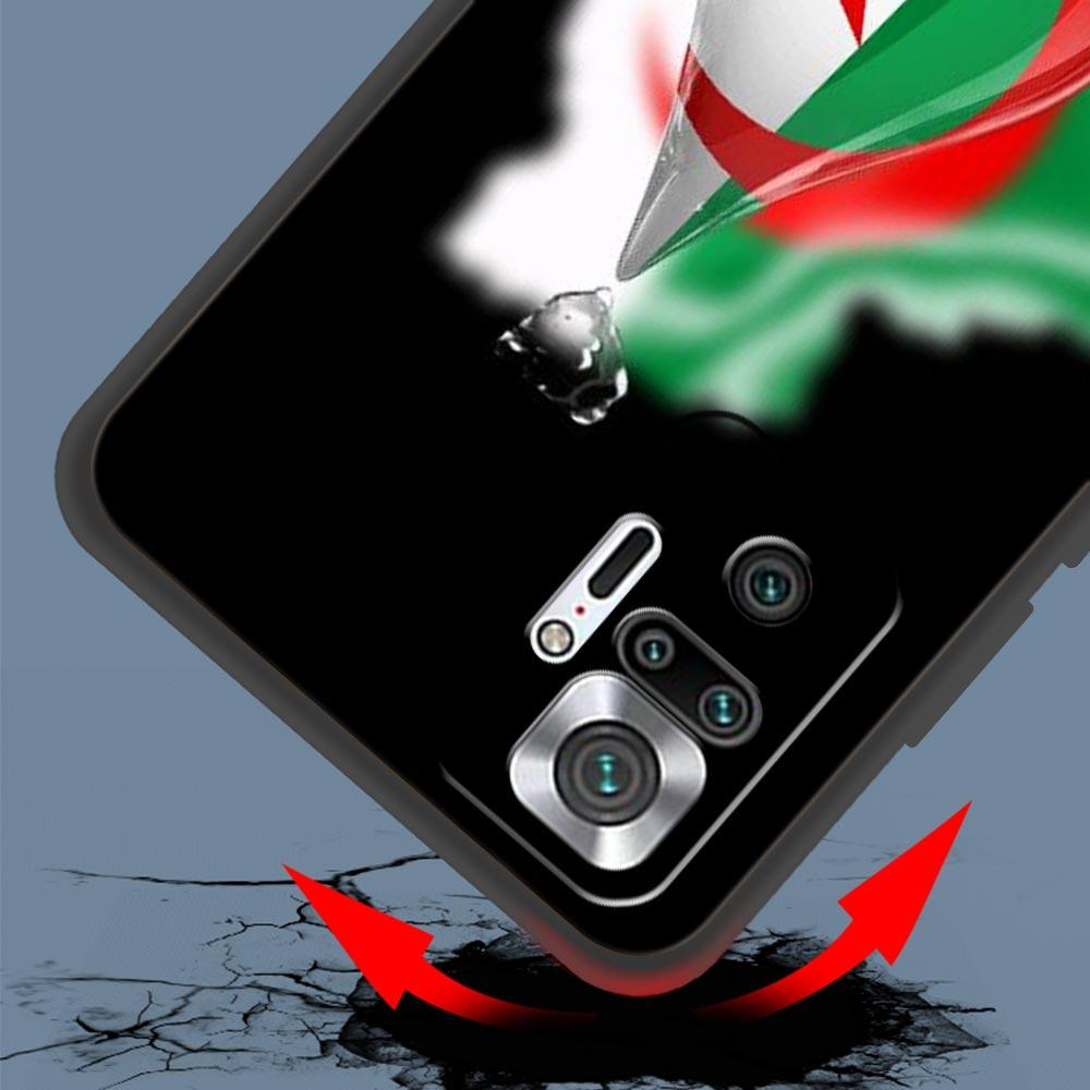 Algeria Passport Phone Case For Xiaomi Redmi Note 14 13 5G 10 11 12 Pro Plus 4G 14C 13C 12C 10C Black Cover