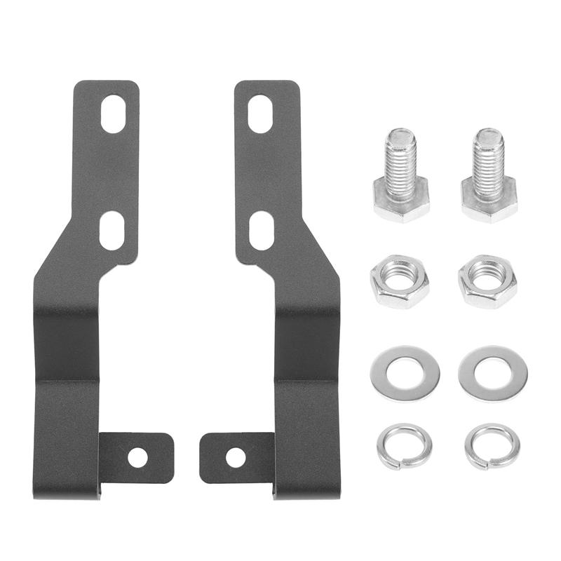 LED Light Pod Metal Hood Mount Bracket Kit/Ditch Hood Light Brackets For Toyota Tacoma 2005-2015-A87Q