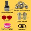 12V 24V Portable Electric Oil Pump 4200r/min Self Priming Fuel Oil Dispensing Transfer Pump with Hose Tail Connector