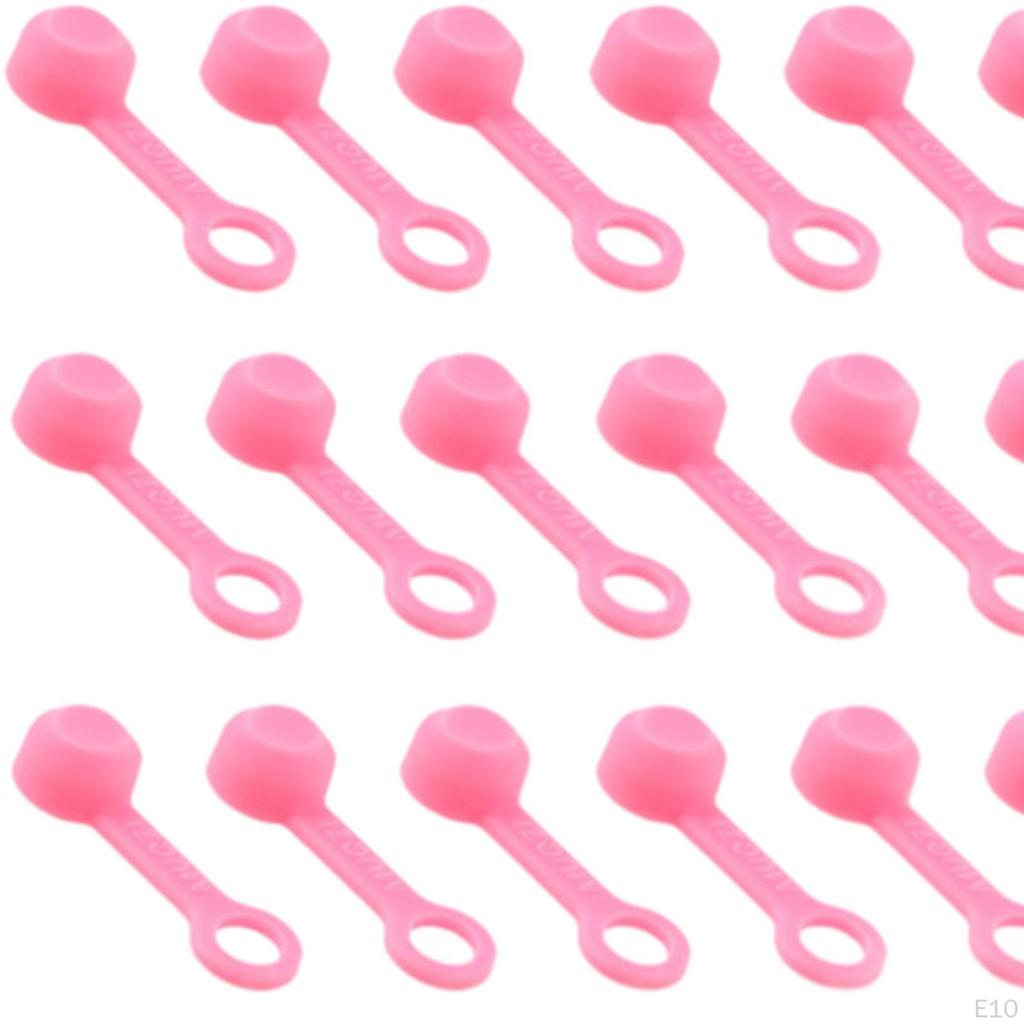Rubber Caps for Mountain Bike Brake Bleeding, Pack of 50