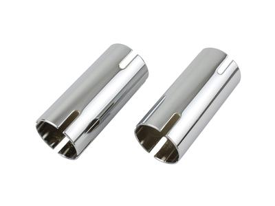 POSH 040050-MP-10 Repair Coupling Pipe W650 Slip-on Muffler, Steel Plated Finish