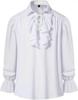 Camicia Pizzo Pirata Vittoriana Steampunk Retrò da Uomo
