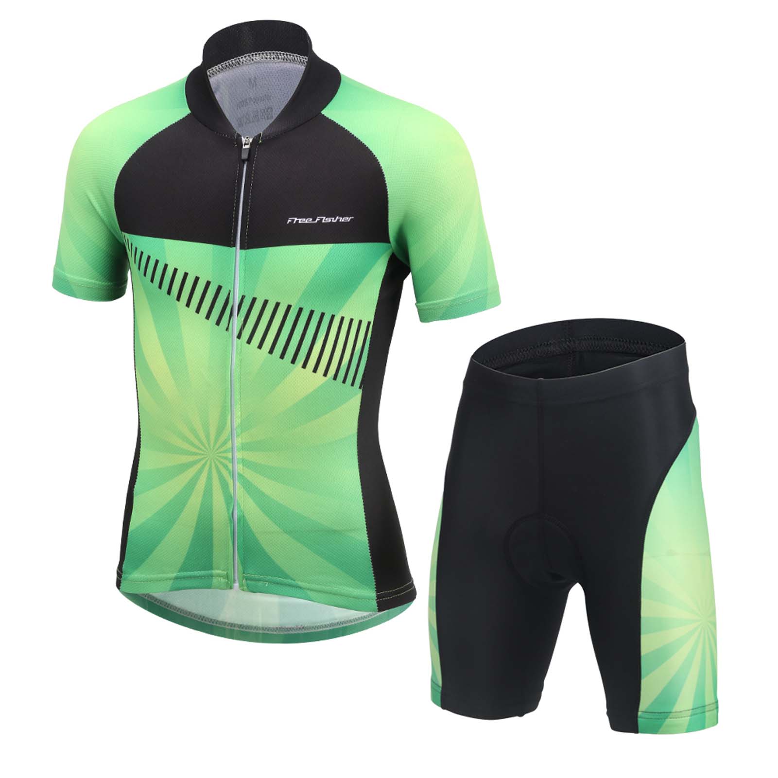 

Kids Cycling Jersey Set Cartoon Children s Bike Riding Jersey Shorts Quick Dry Bicycle Jersey Suit 2026 Summer Breathable Cycling Suit Set M
