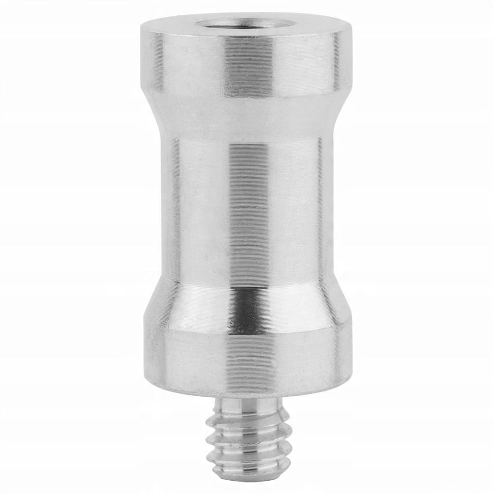Adapter sleeve tripod reduction 1/4" to 1/4" aluminum for 32 mm tripod