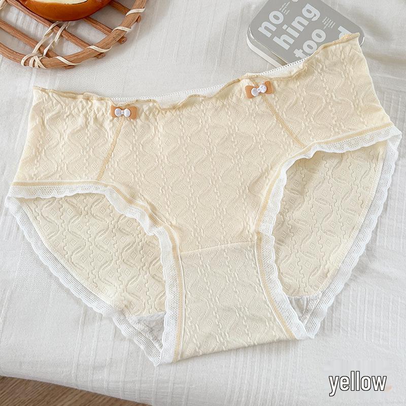 Women's Seamless Cotton Underwear: Soft, Breathable, Comfortable, Fashionable, Sweet, Sexy Triangle Design