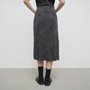 Broadcast Women's Knitted Jacquard Mid-Length Straight Skirt