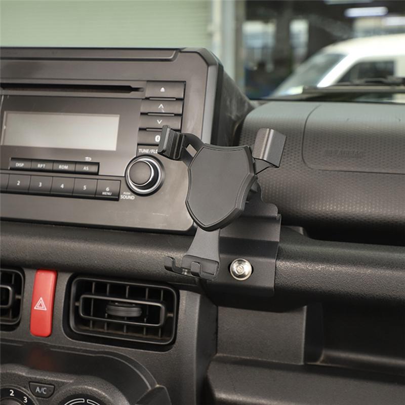 For Jimny 2019-2023 JB64 JB74 Car Phone Holder GPS Mount Stand Bracket Interior Accessories Parts